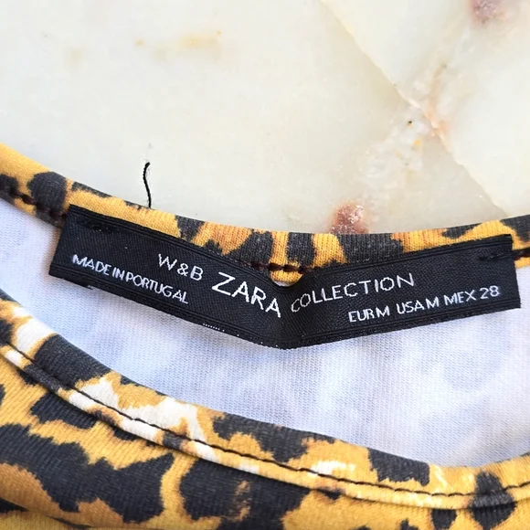 Zara animal cheetah 🐆 print camisole size small - Picture 2 of 6